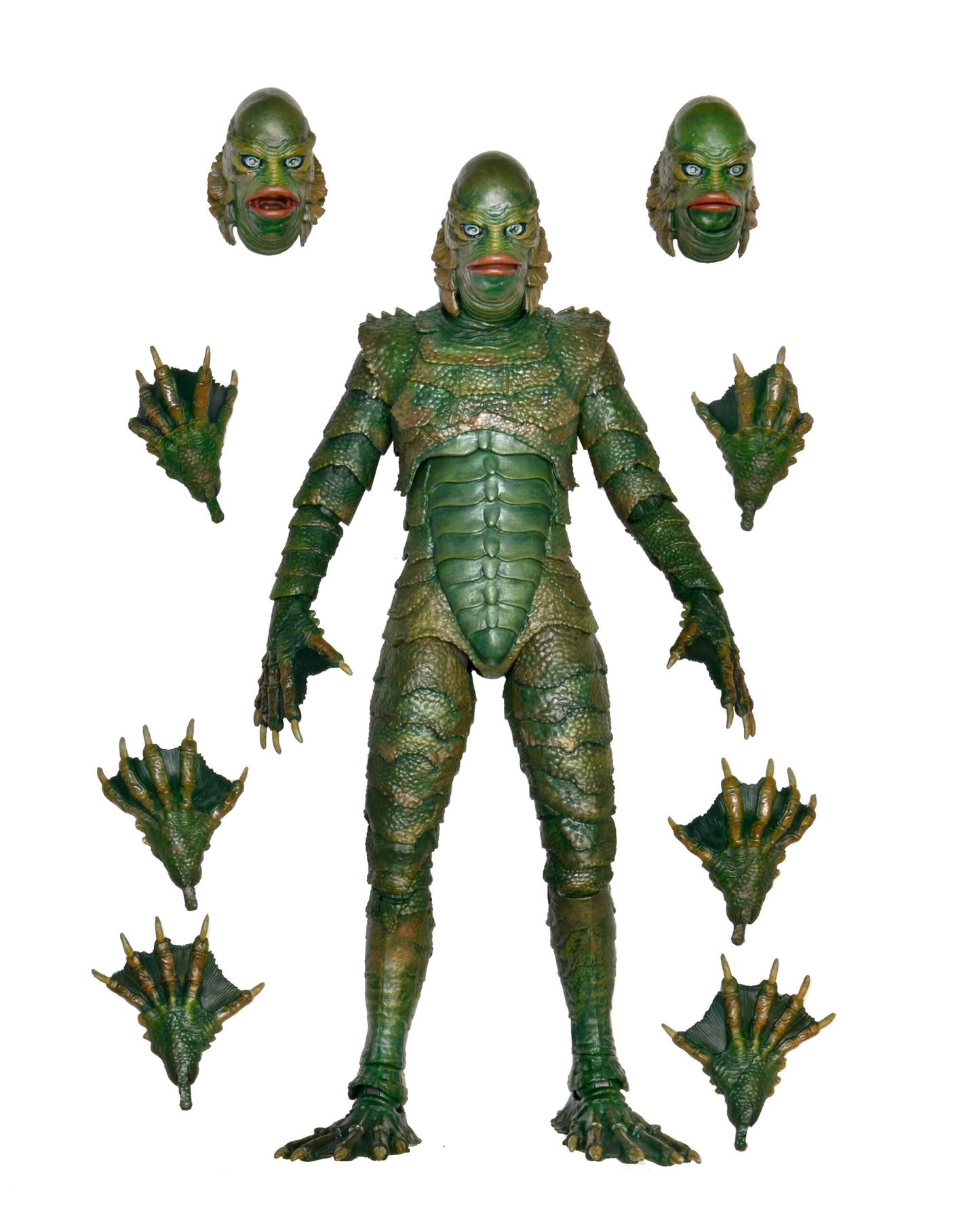 N.E.C.A - Universal Monsters  7” Scale Action Figure – Ultimate Creature from the Black Lagoon (Color)
