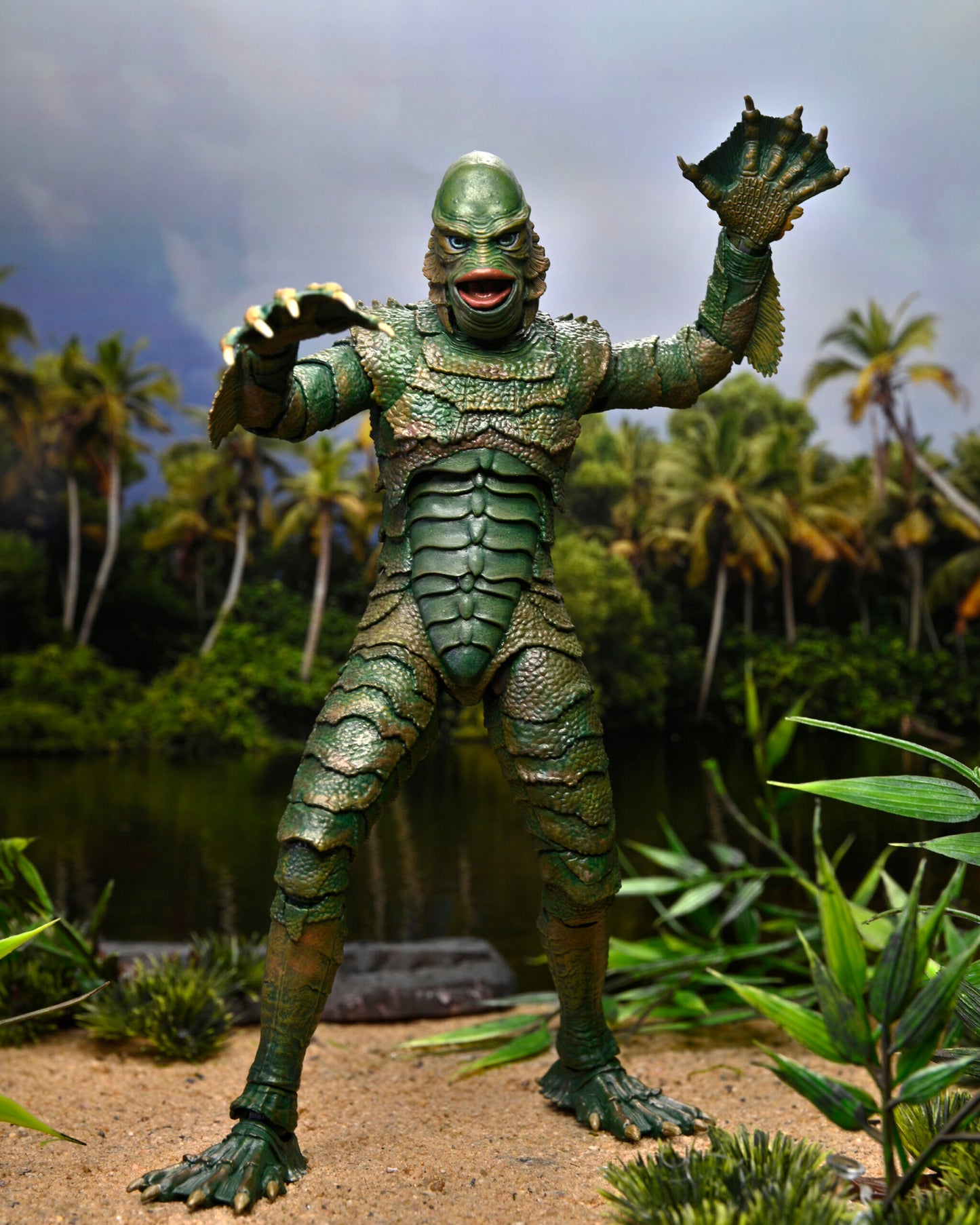 N.E.C.A - Universal Monsters  7” Scale Action Figure – Ultimate Creature from the Black Lagoon (Color)