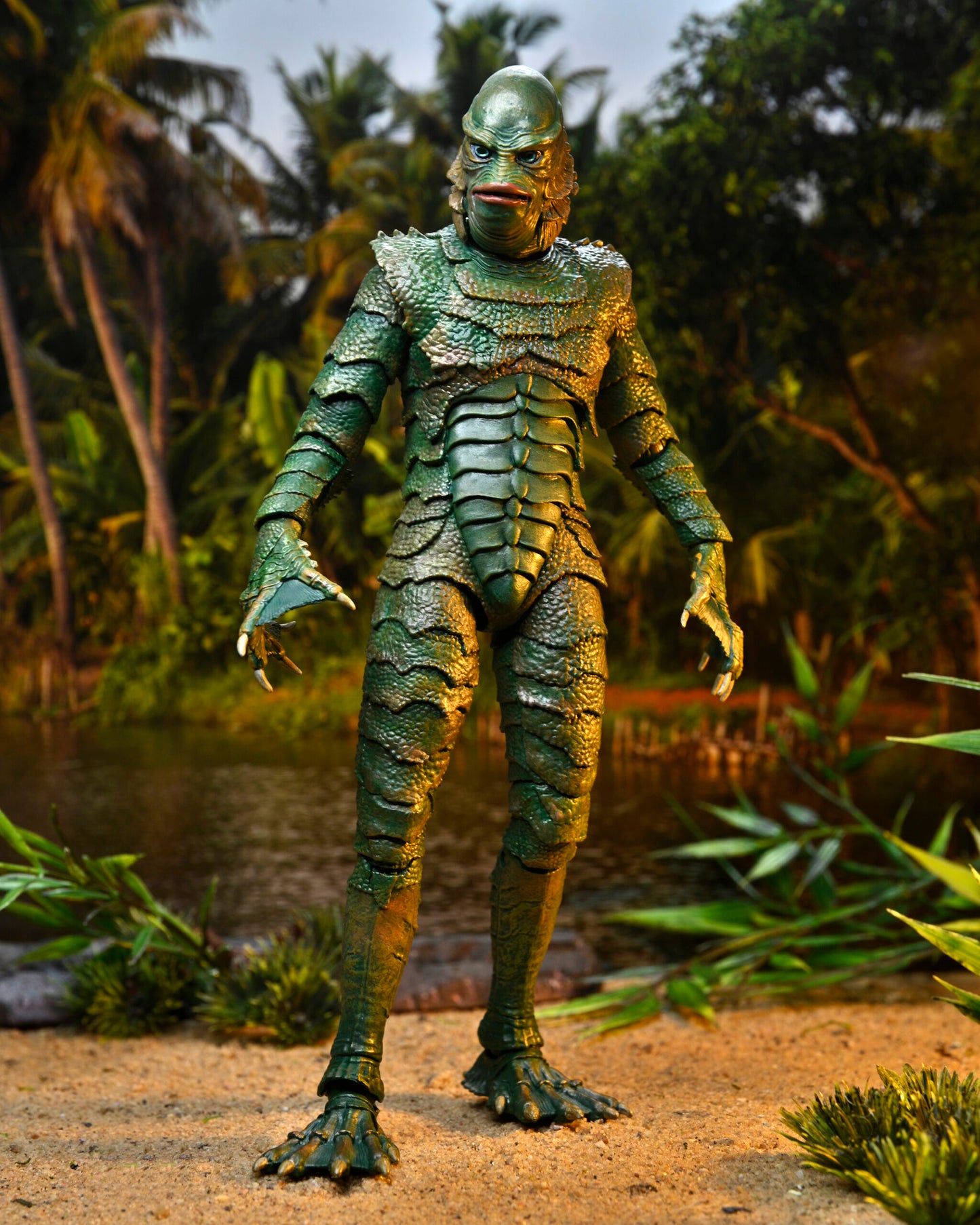 N.E.C.A - Universal Monsters  7” Scale Action Figure – Ultimate Creature from the Black Lagoon (Color)