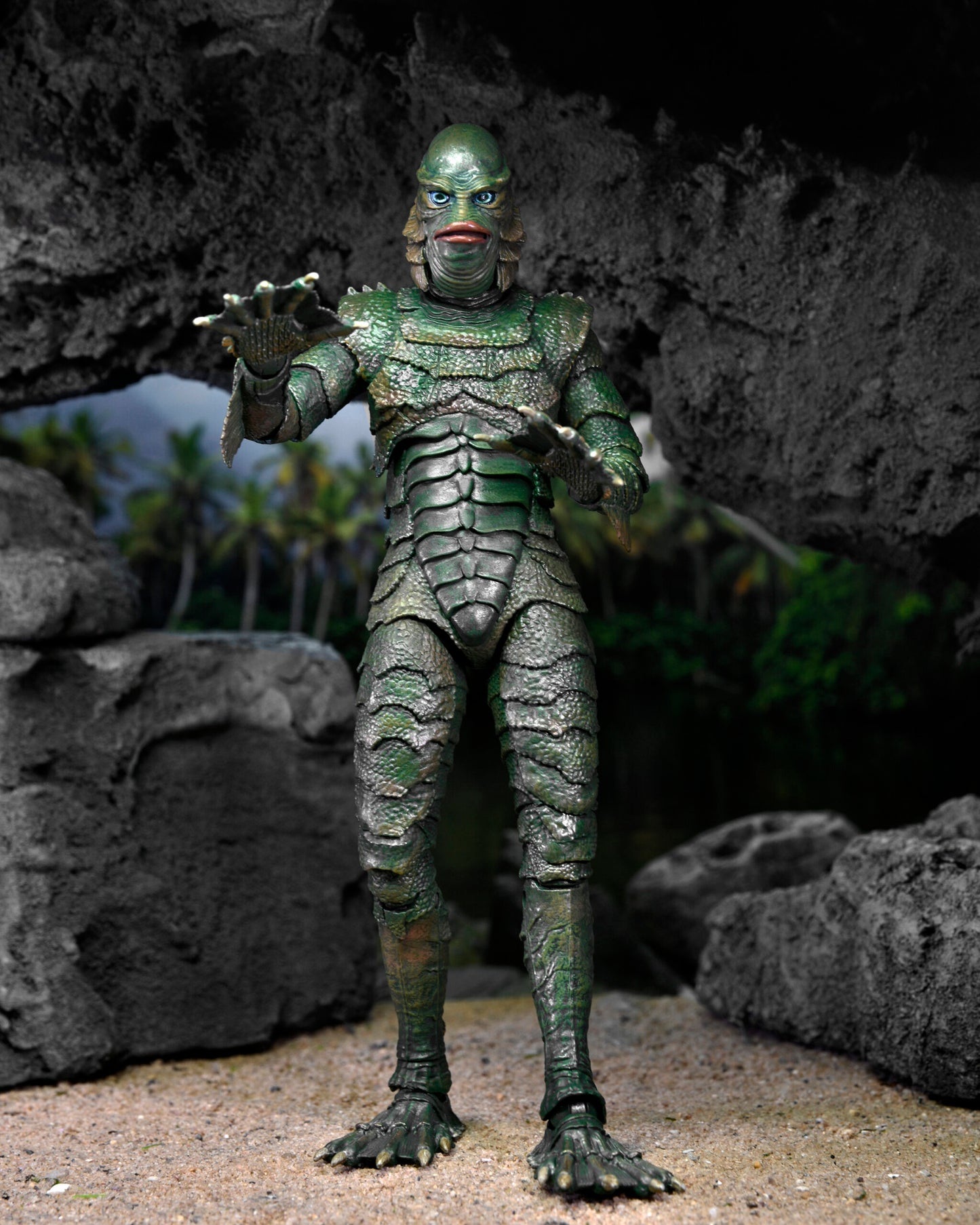 N.E.C.A - Universal Monsters  7” Scale Action Figure – Ultimate Creature from the Black Lagoon (Color)
