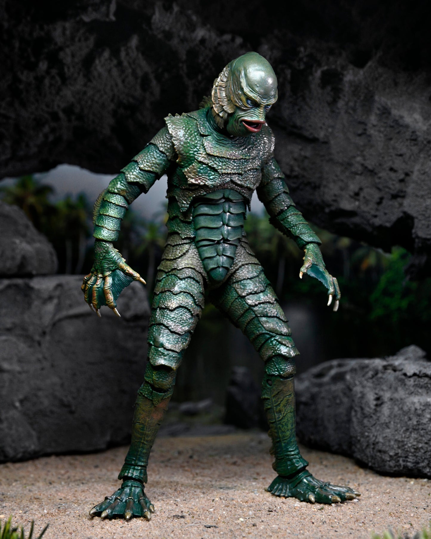 N.E.C.A - Universal Monsters  7” Scale Action Figure – Ultimate Creature from the Black Lagoon (Color)