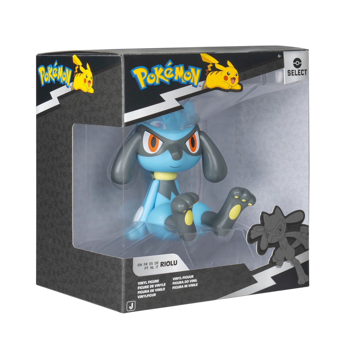 Jazwares - Pokemon - Series 4 - Riolu - 4 inch Vinyl Figure