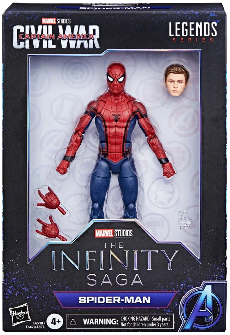 Captain America: Civil War Marvel Legends Spider-Man 6-Inch Action Figure