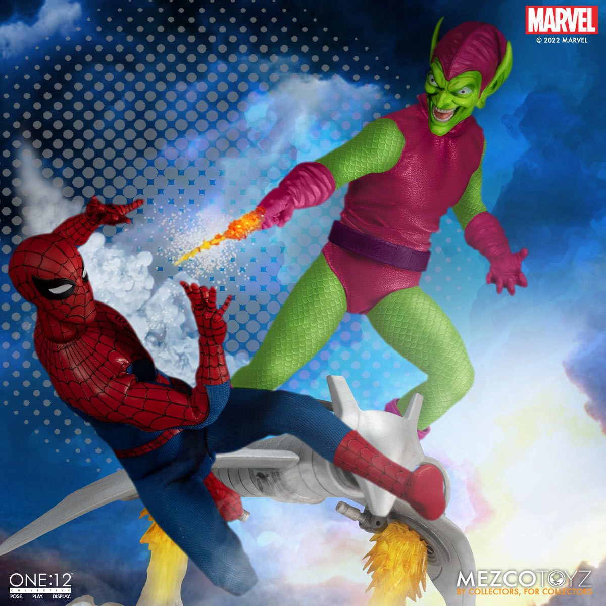MEZCO - Spider-Man Green Goblin Deluxe Edition One:12 Collective Action Figure