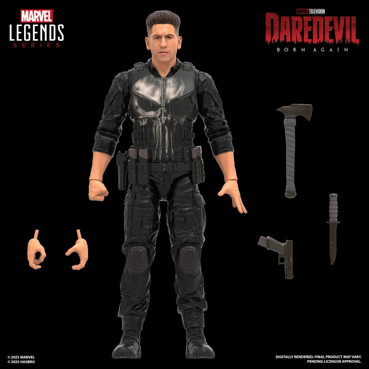 Marvel Legends - Daredevil: Born Again - Punisher 6-Inch Action Figure