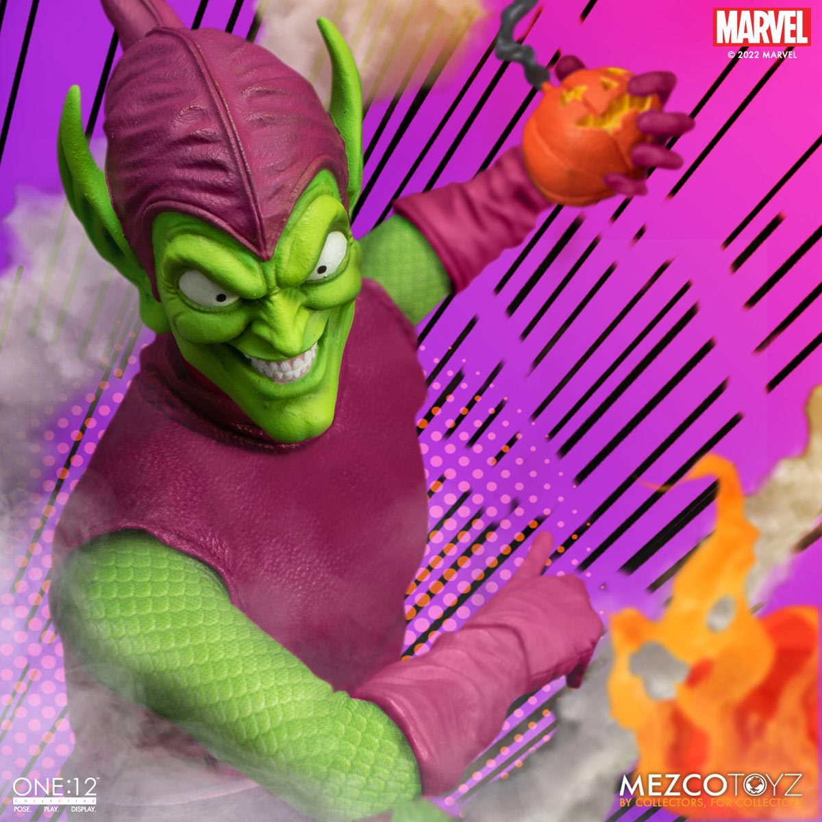 MEZCO - Spider-Man Green Goblin Deluxe Edition One:12 Collective Action Figure