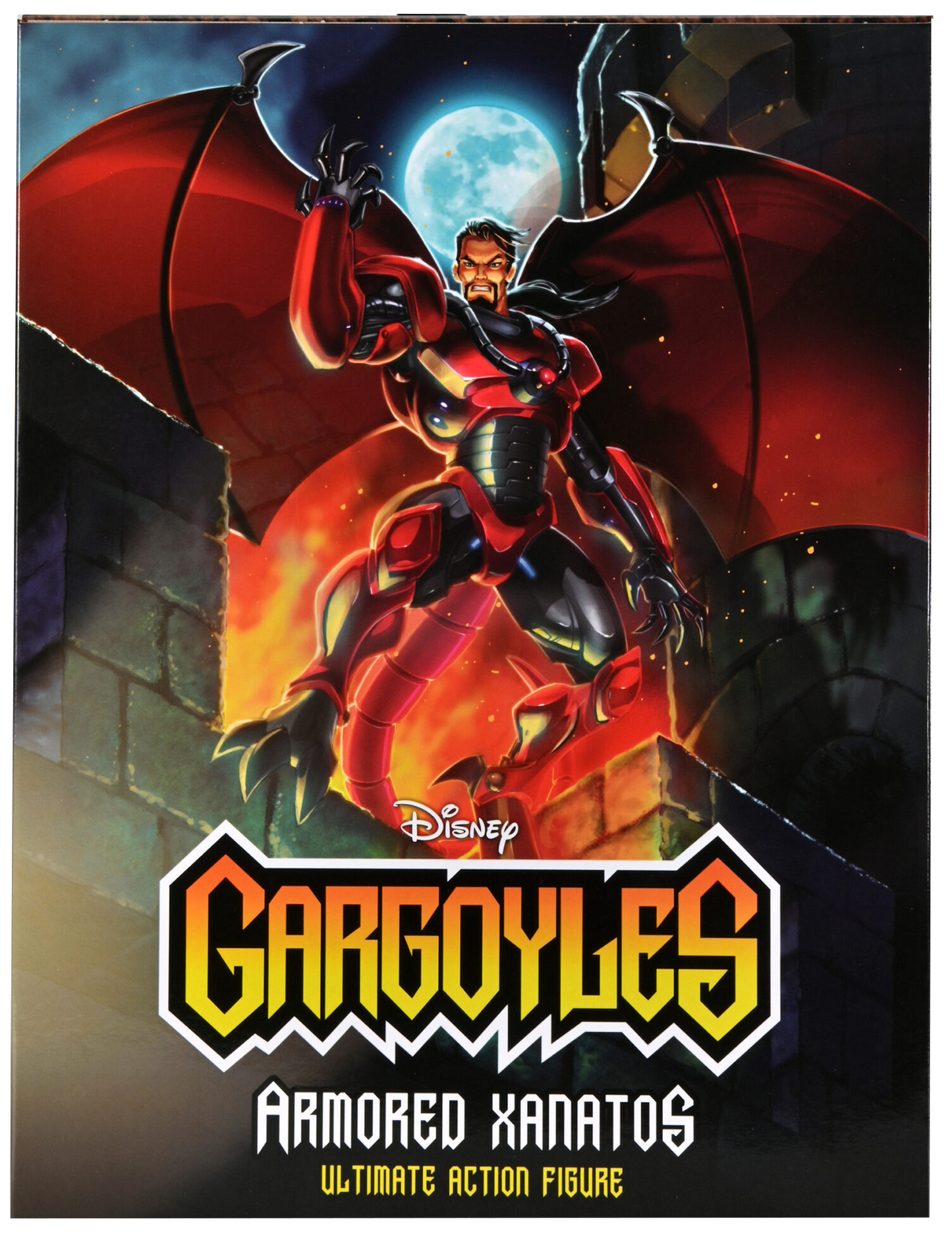 NECA - Gargoyles 7” Scale Action Figure – Ultimate Armored David Xanatos