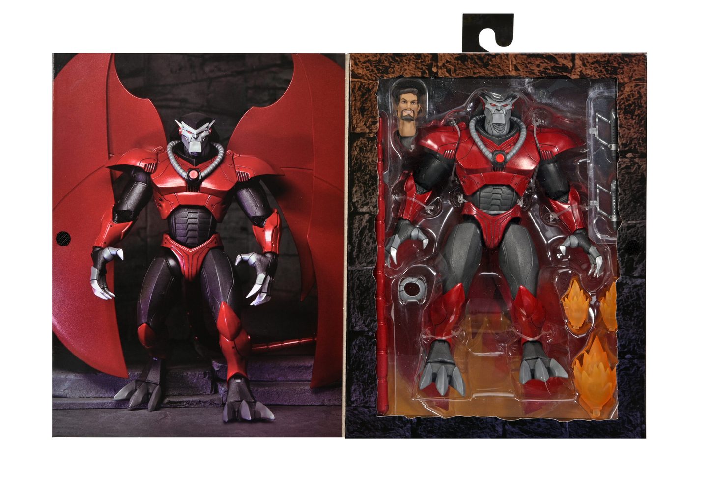 NECA - Gargoyles 7” Scale Action Figure – Ultimate Armored David Xanatos