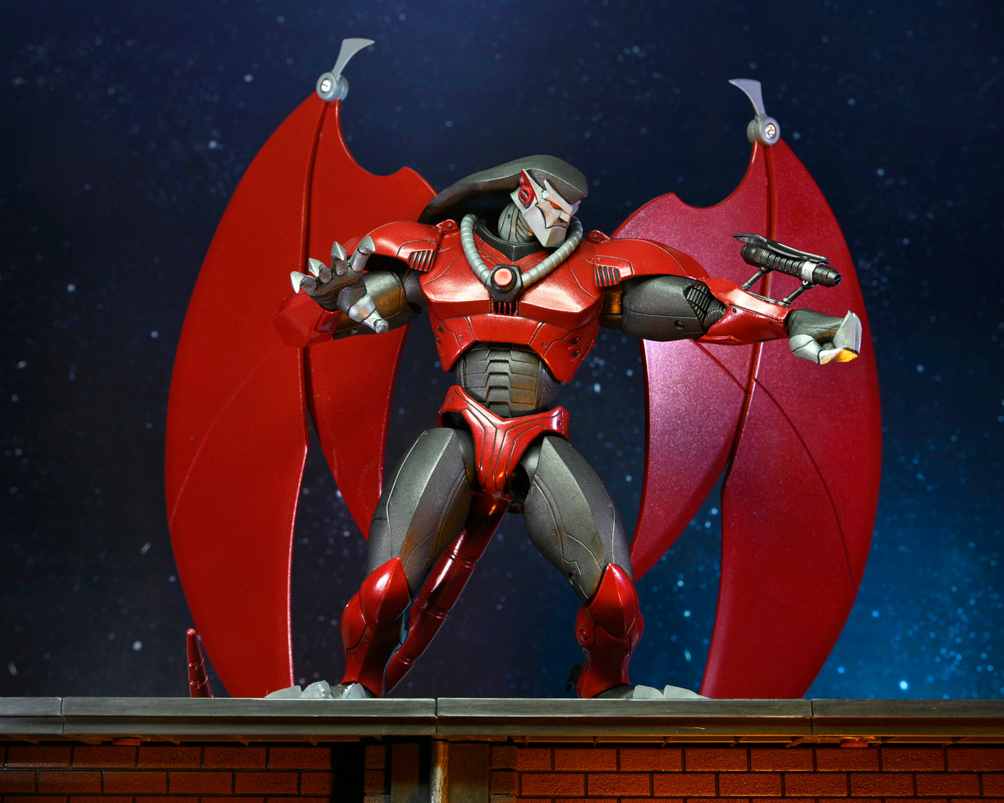 NECA - Gargoyles 7” Scale Action Figure – Ultimate Armored David Xanatos