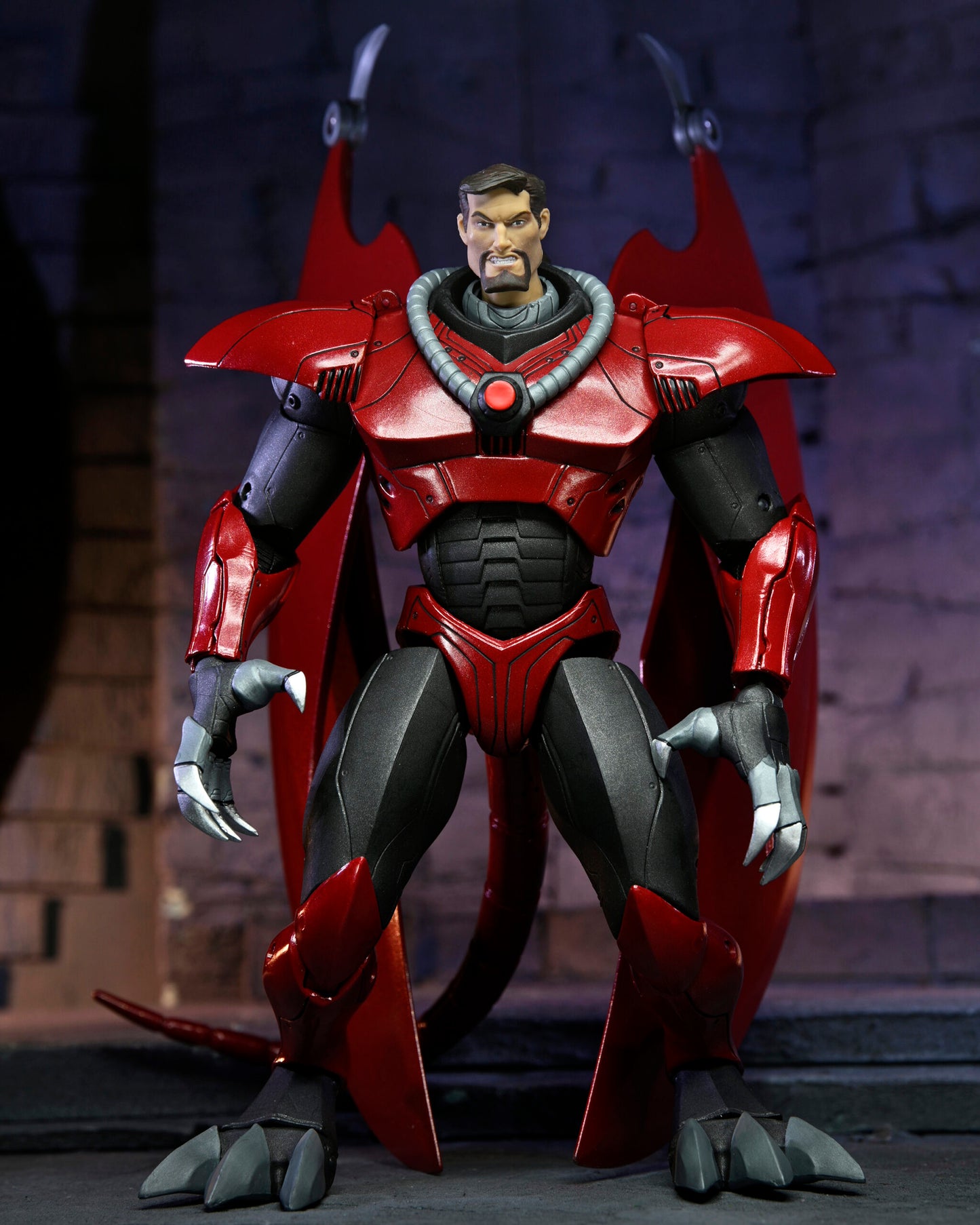 NECA - Gargoyles 7” Scale Action Figure – Ultimate Armored David Xanatos