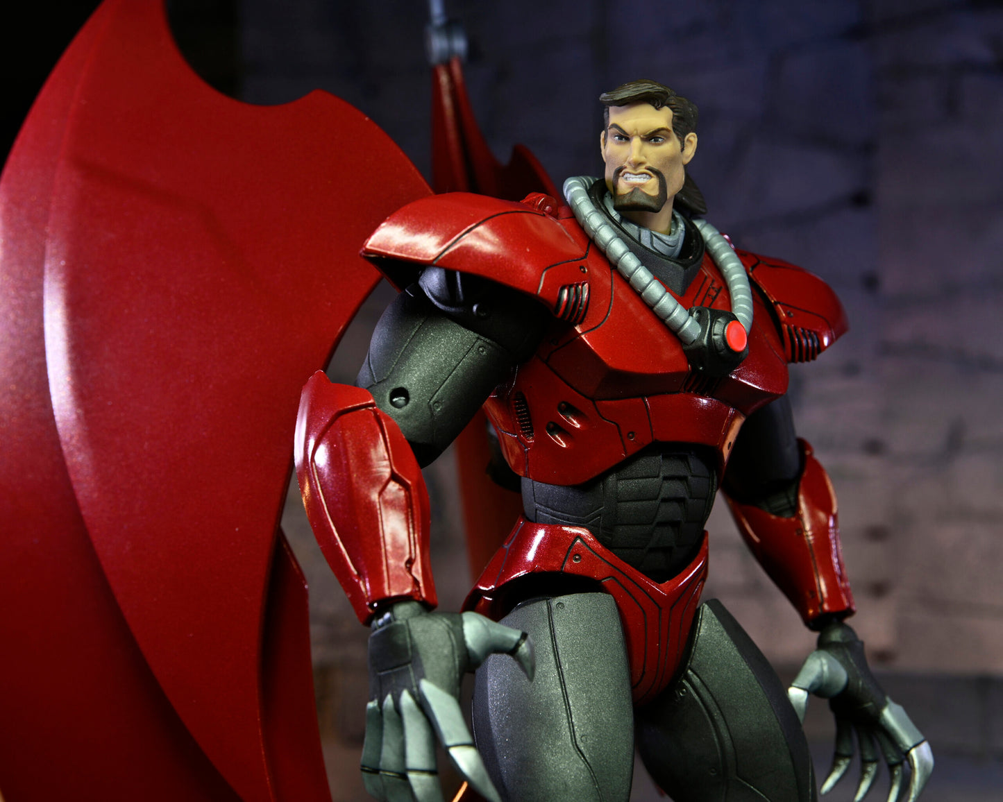 NECA - Gargoyles 7” Scale Action Figure – Ultimate Armored David Xanatos