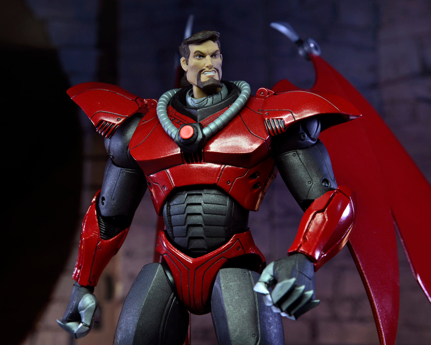 NECA - Gargoyles 7” Scale Action Figure – Ultimate Armored David Xanatos