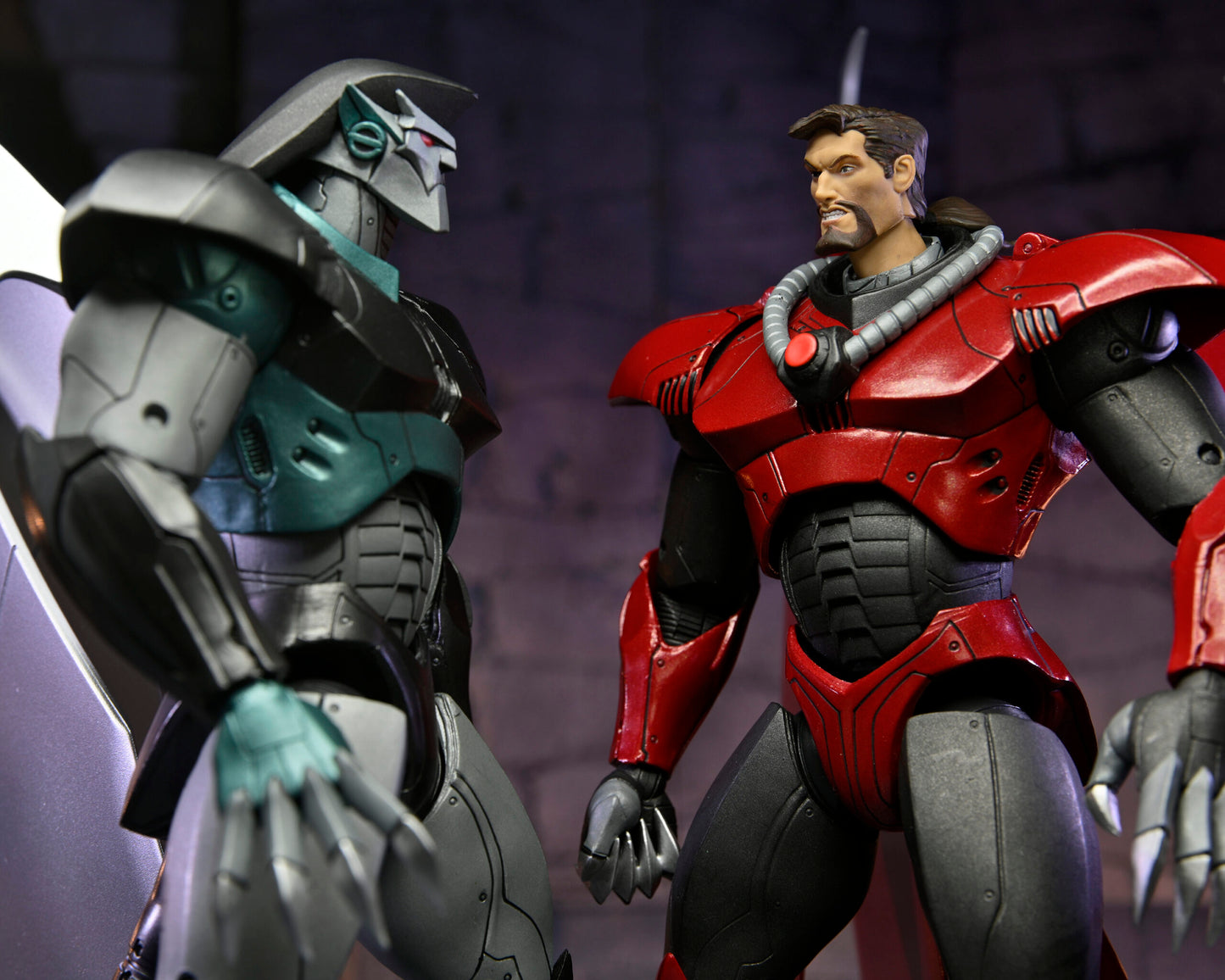 NECA - Gargoyles 7” Scale Action Figure – Ultimate Armored David Xanatos