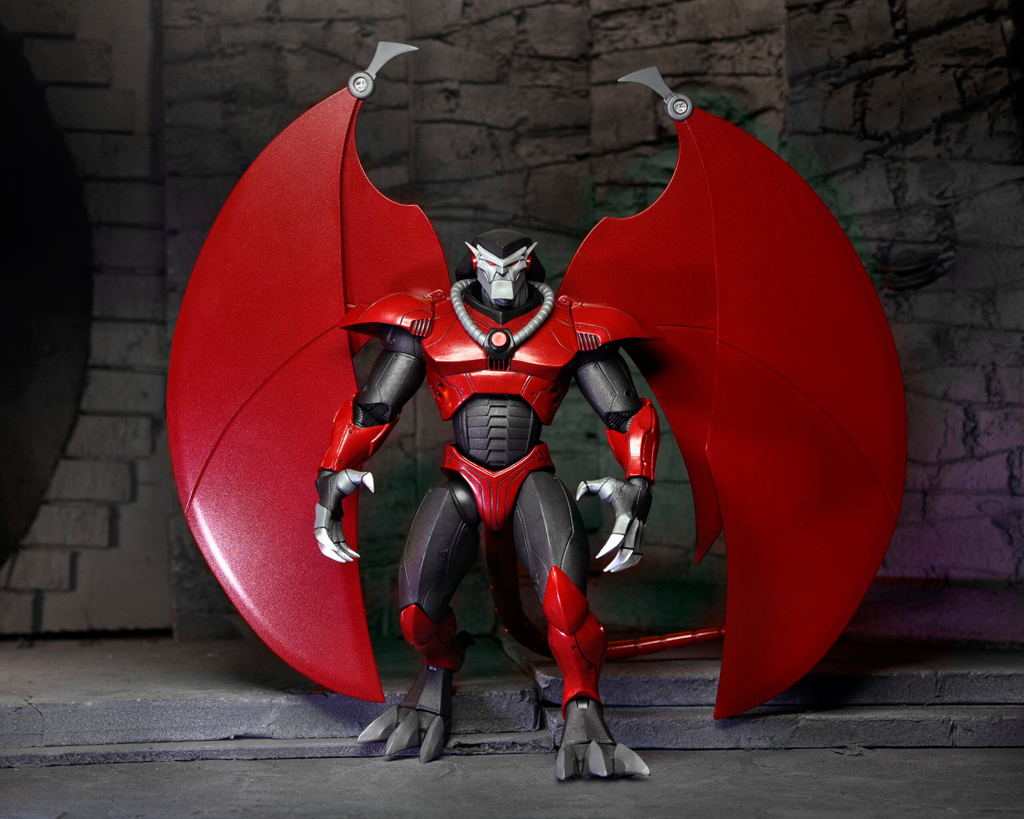 NECA - Gargoyles 7” Scale Action Figure – Ultimate Armored David Xanatos