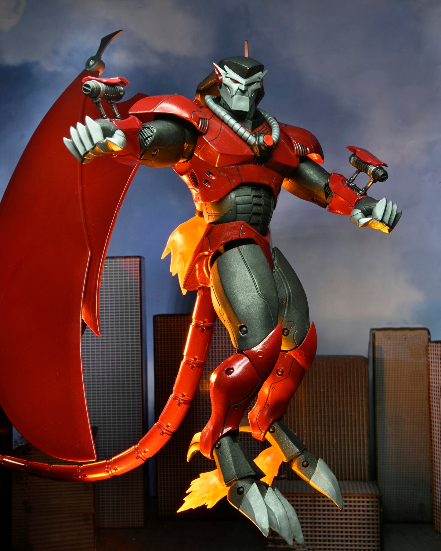 NECA - Gargoyles 7” Scale Action Figure – Ultimate Armored David Xanatos