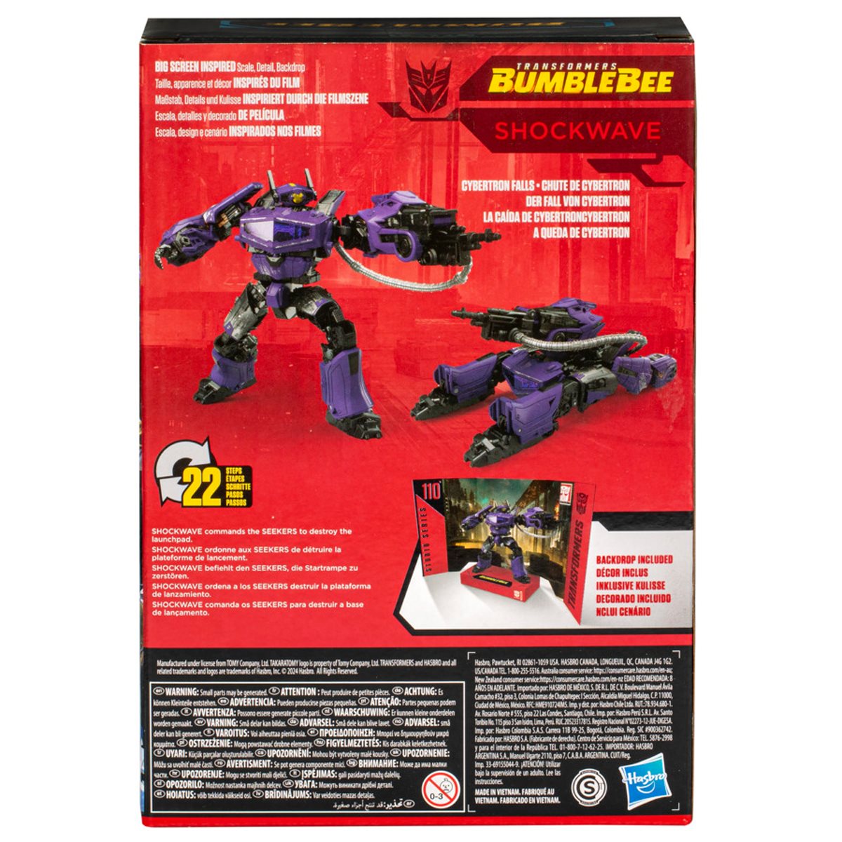Transformers Studio Series Voyager Shockwave (Bumblebee)