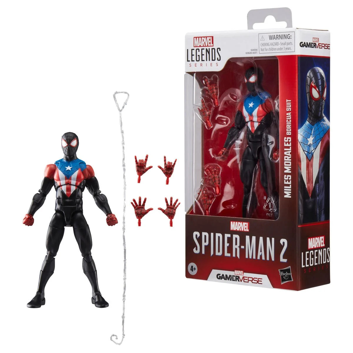 Marvel Legends - Spider-Man - Gameverse - Miles Morales Boricua Suit