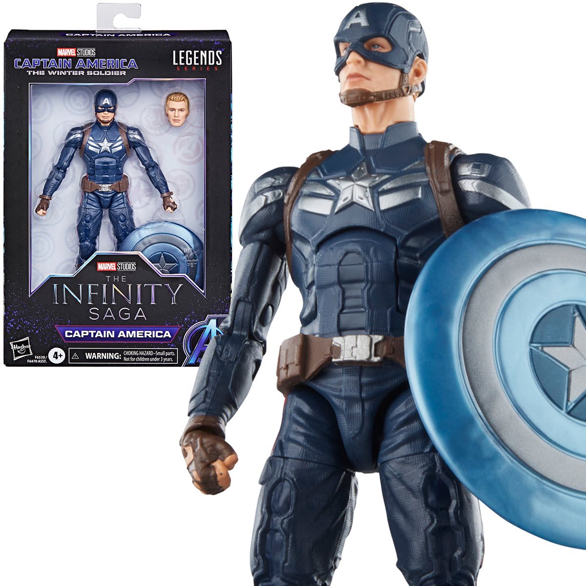 Captain America: The Winter Soldier Marvel Legends Captain America 6-Inch Action Figure