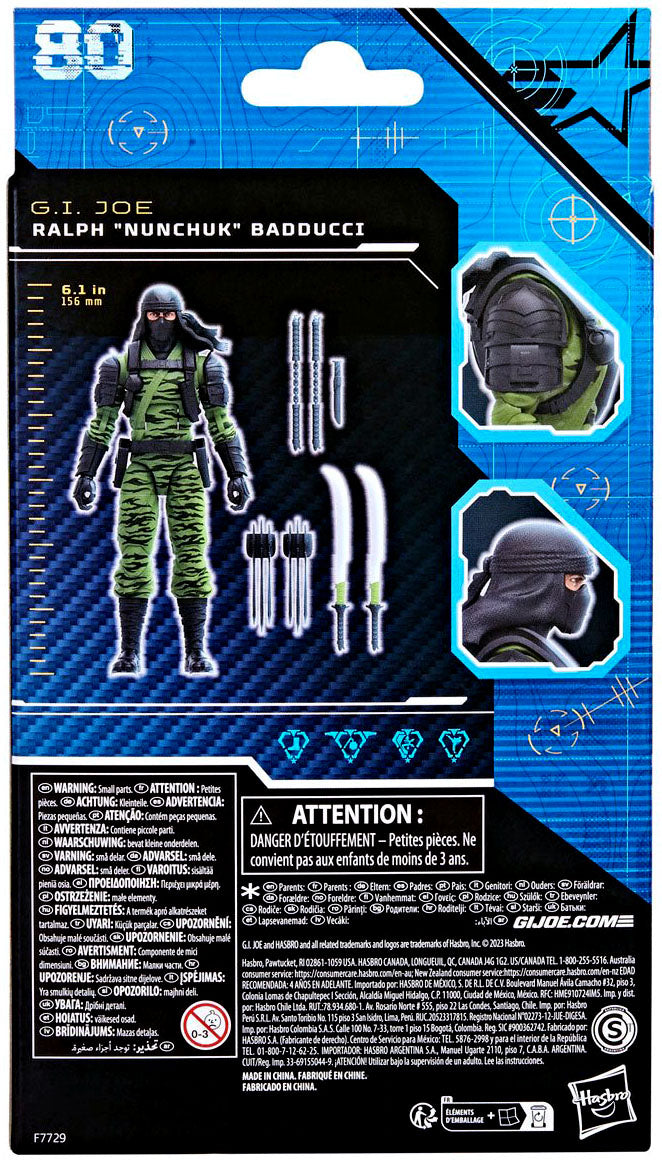 Pre-Sale - G.I. Joe Classified Series Ralph Nunchuk Badducci 6-Inch Action Figure