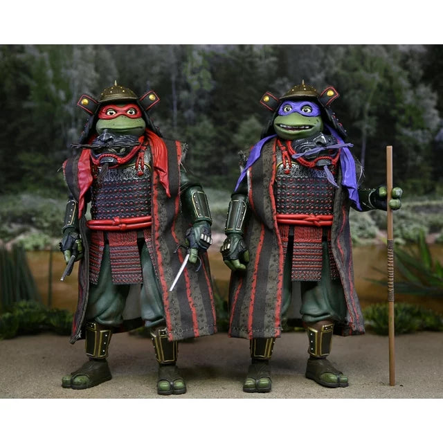 NECA - Teenage Mutant Ninja Turtles 3 (Movie) - Turtles in Time - Donatello & Raphael 2 Pack