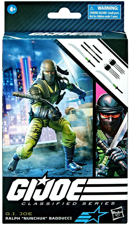 G.I. Joe Classified Series Ralph Nunchuk Badducci 6-Inch Action Figure