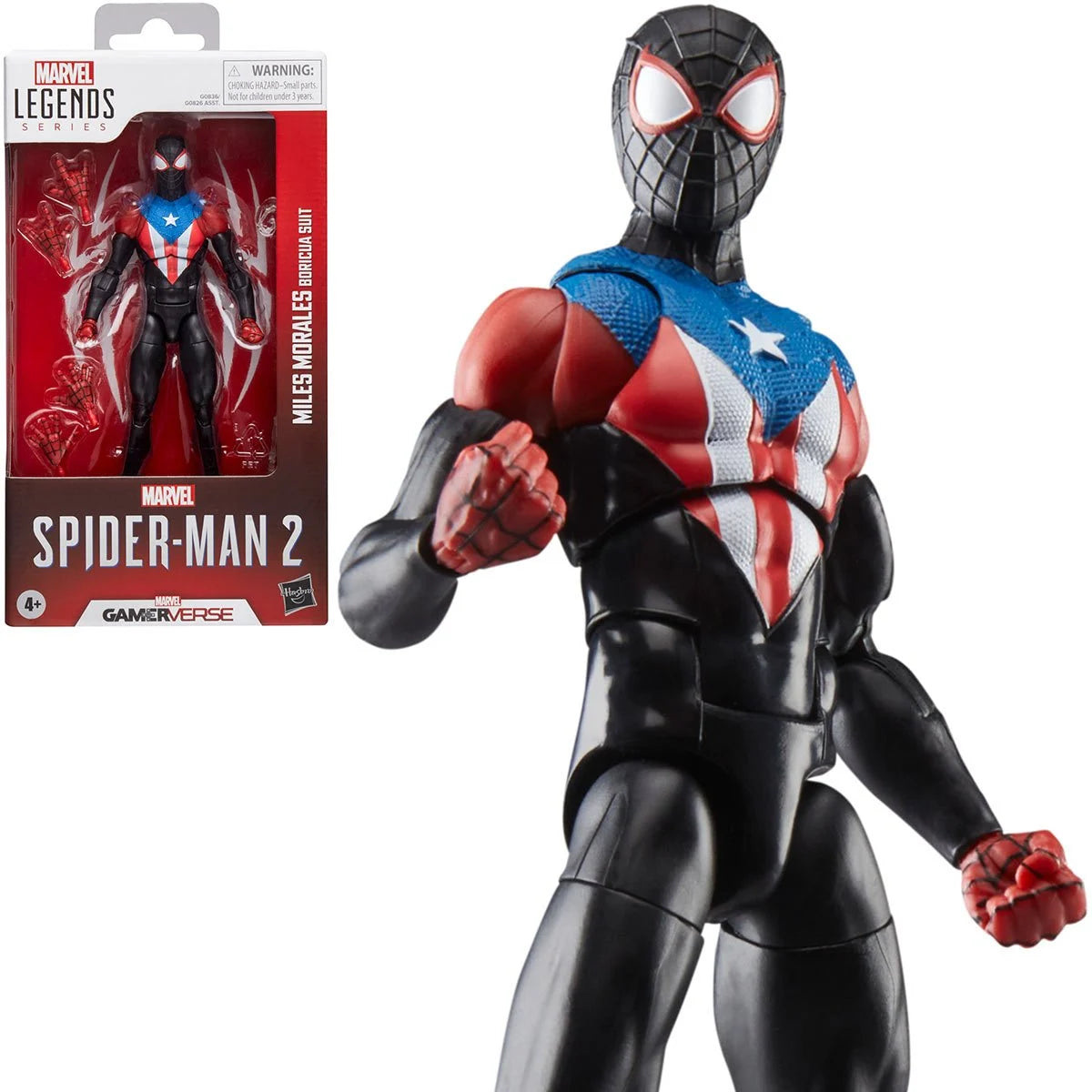 Marvel Legends - Spider-Man - Gameverse - Miles Morales Boricua Suit