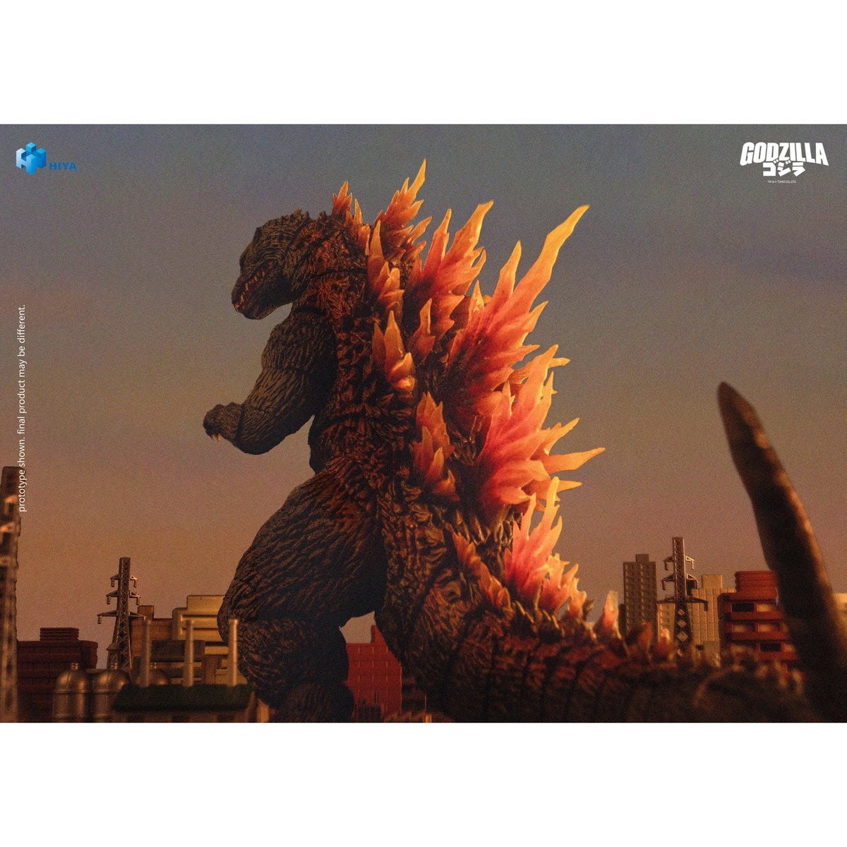 Hiya - Godzilla 2000: Millennium 1999 - Godzilla Heat Ray - Exquisite Basic Action Figure