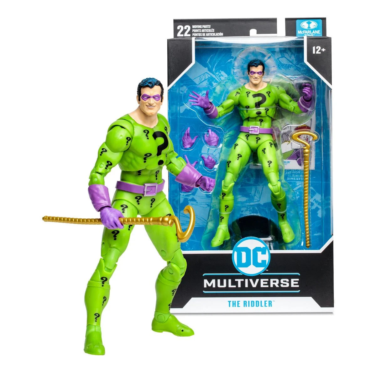 DC Multiverse Riddler Classic 7-Inch Scale Action Figure