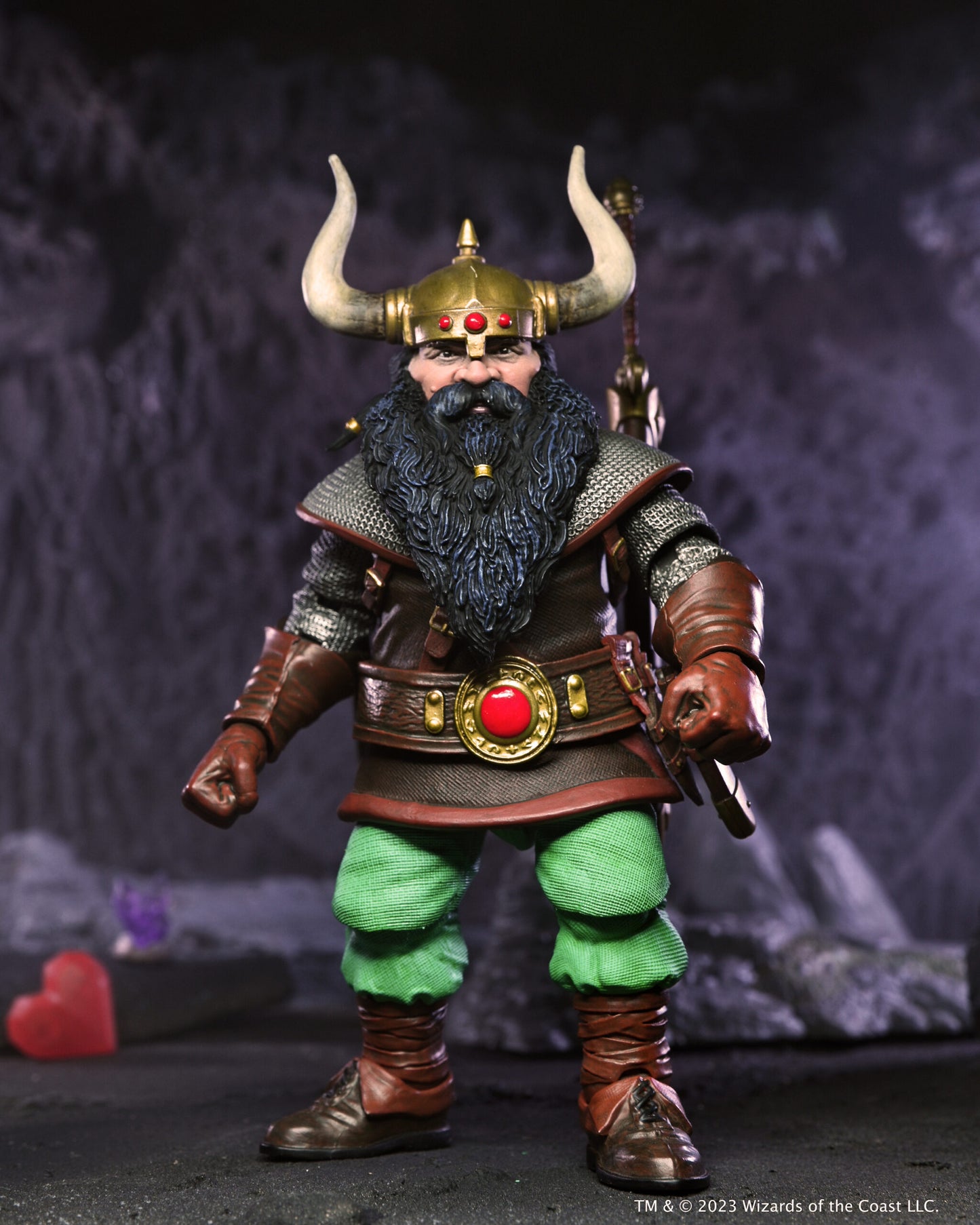 NECA: Dungeons & Dragons – Ultimate Elkhorn the Good Dwarf Fighter