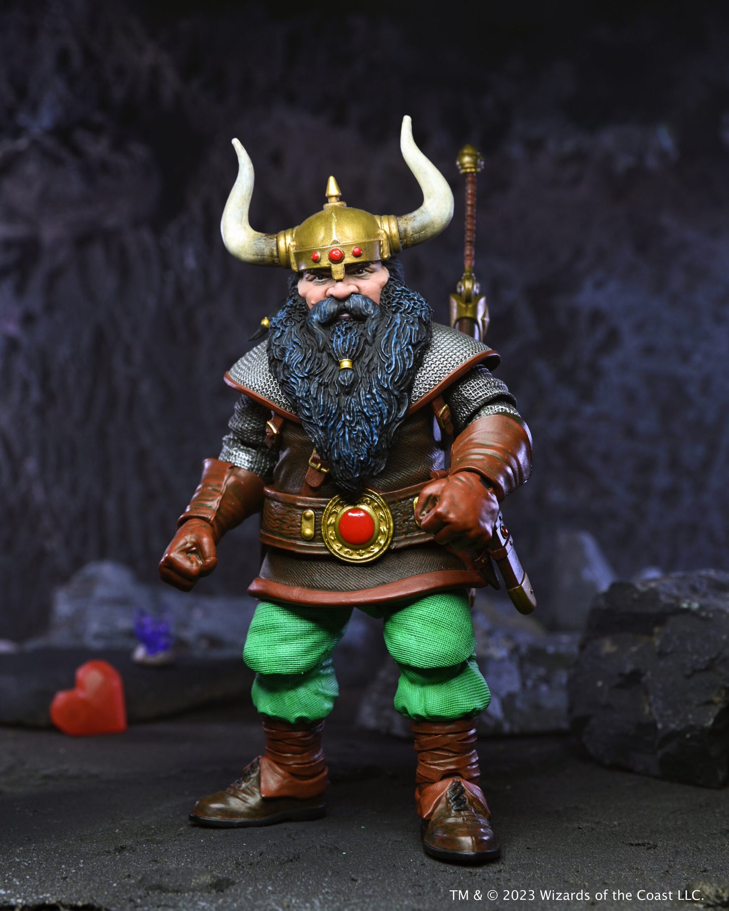 NECA: Dungeons & Dragons – Ultimate Elkhorn the Good Dwarf Fighter