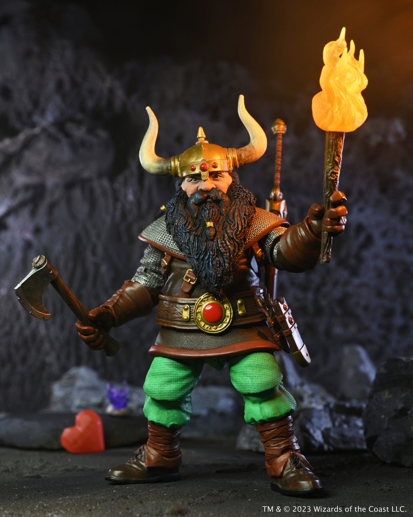 NECA: Dungeons & Dragons – Ultimate Elkhorn the Good Dwarf Fighter