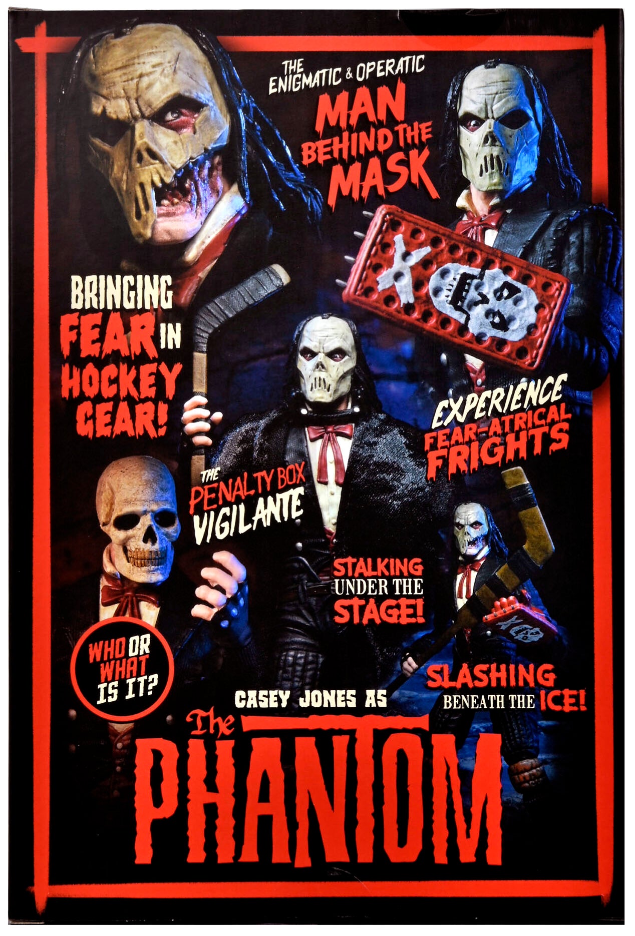 Universal Monsters x TMNT 7” Scale Action Figure – Ultimate Casey as The Phantom