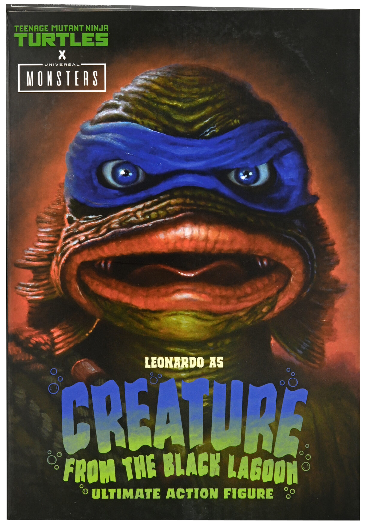 NECA - Universal Monsters/Teenage Mutant Ninja Turtle – Ultimate Leonardo as the Creature