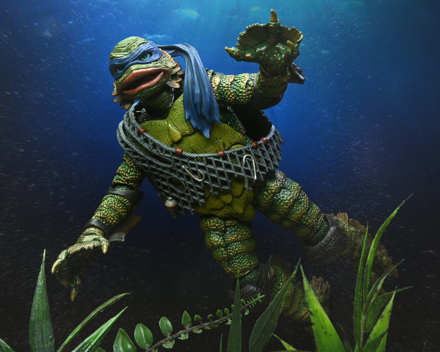 NECA - Universal Monsters/Teenage Mutant Ninja Turtle – Ultimate Leonardo as the Creature