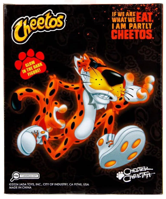 Jada Toys - Cheetos Chester Cheetah Flamin' Hot Glow-in-the-Dark