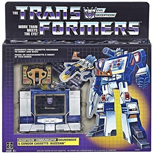 Transformers - Vintage G1 Reissues - Soundwave and Buzzsaw