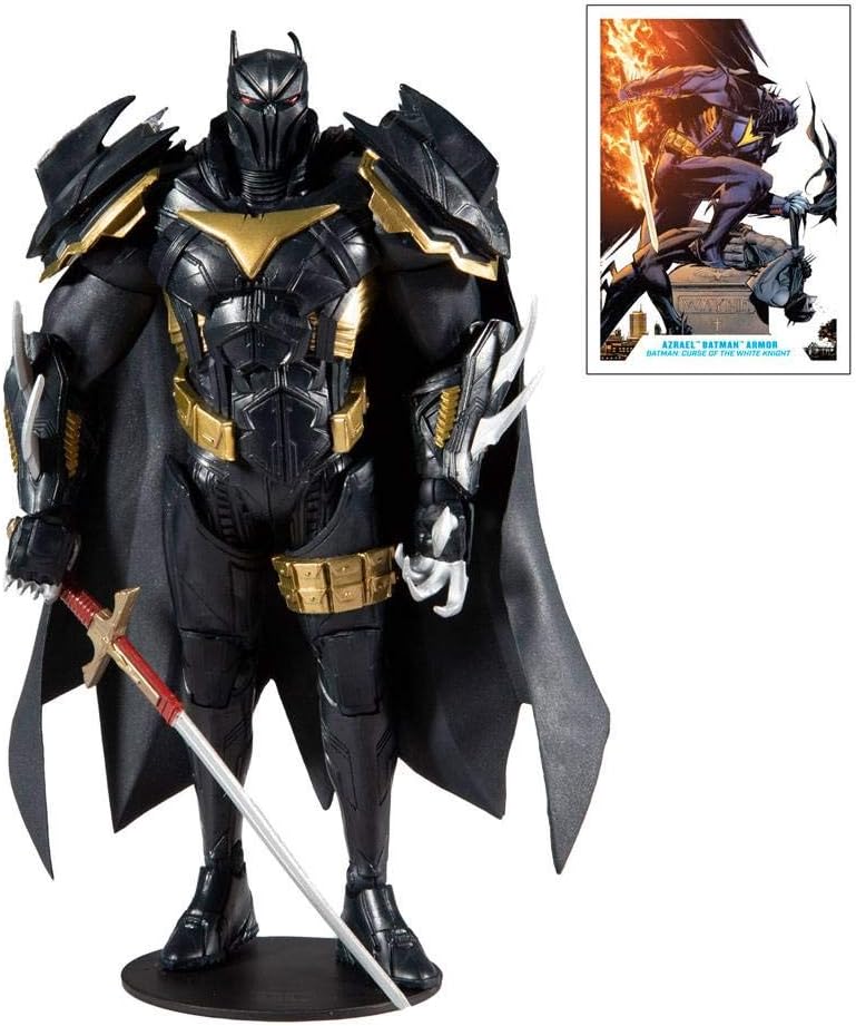 DC Multiverse- Azrael Batman Armor Curse of The White Knight