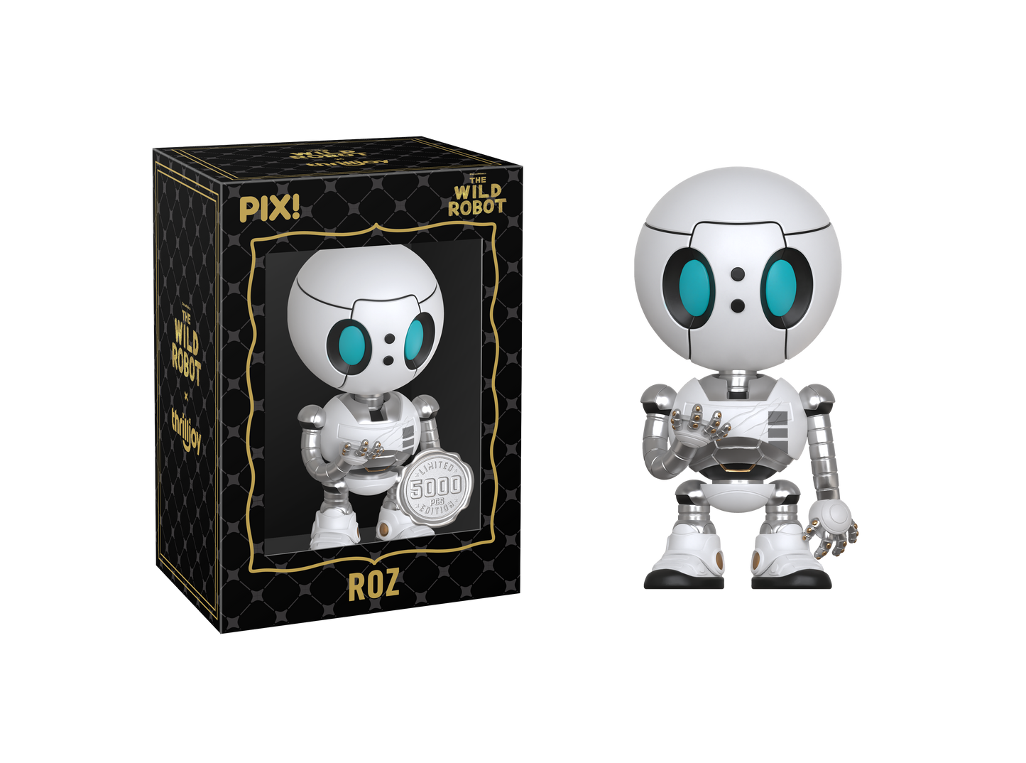 ThrillJoy - PIX! - The Wild Robot - Roz - Vinyl Figure