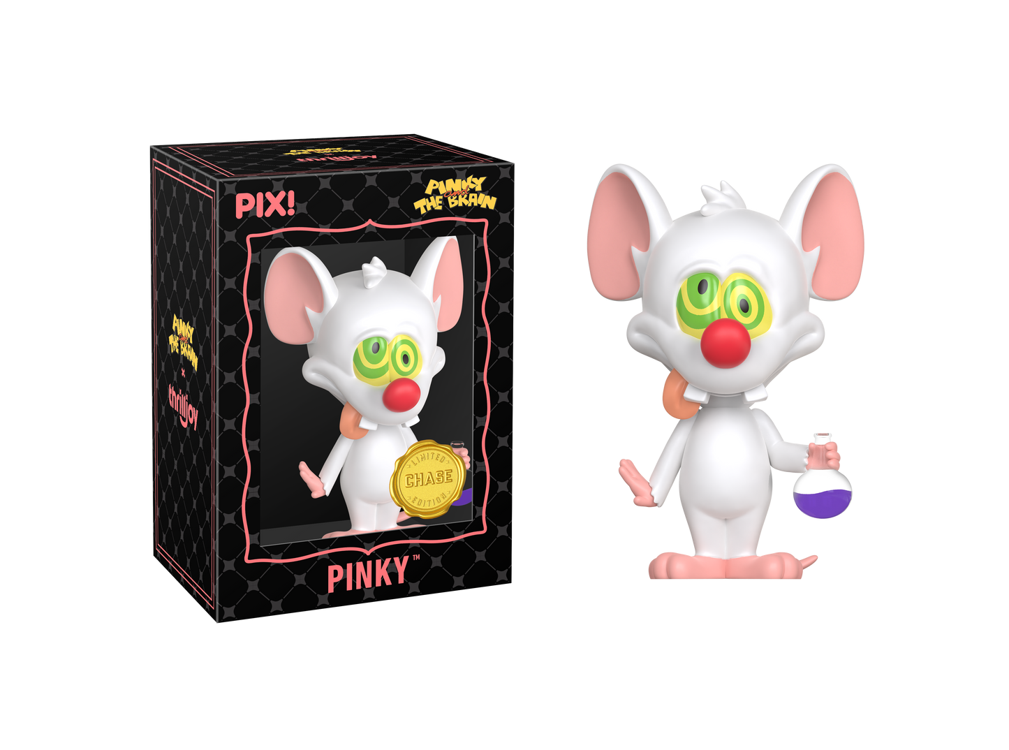 ThrillJoy - PIX! - Pinky and the Brain - Pinky: Dazed & Confused - Vinyl Figure