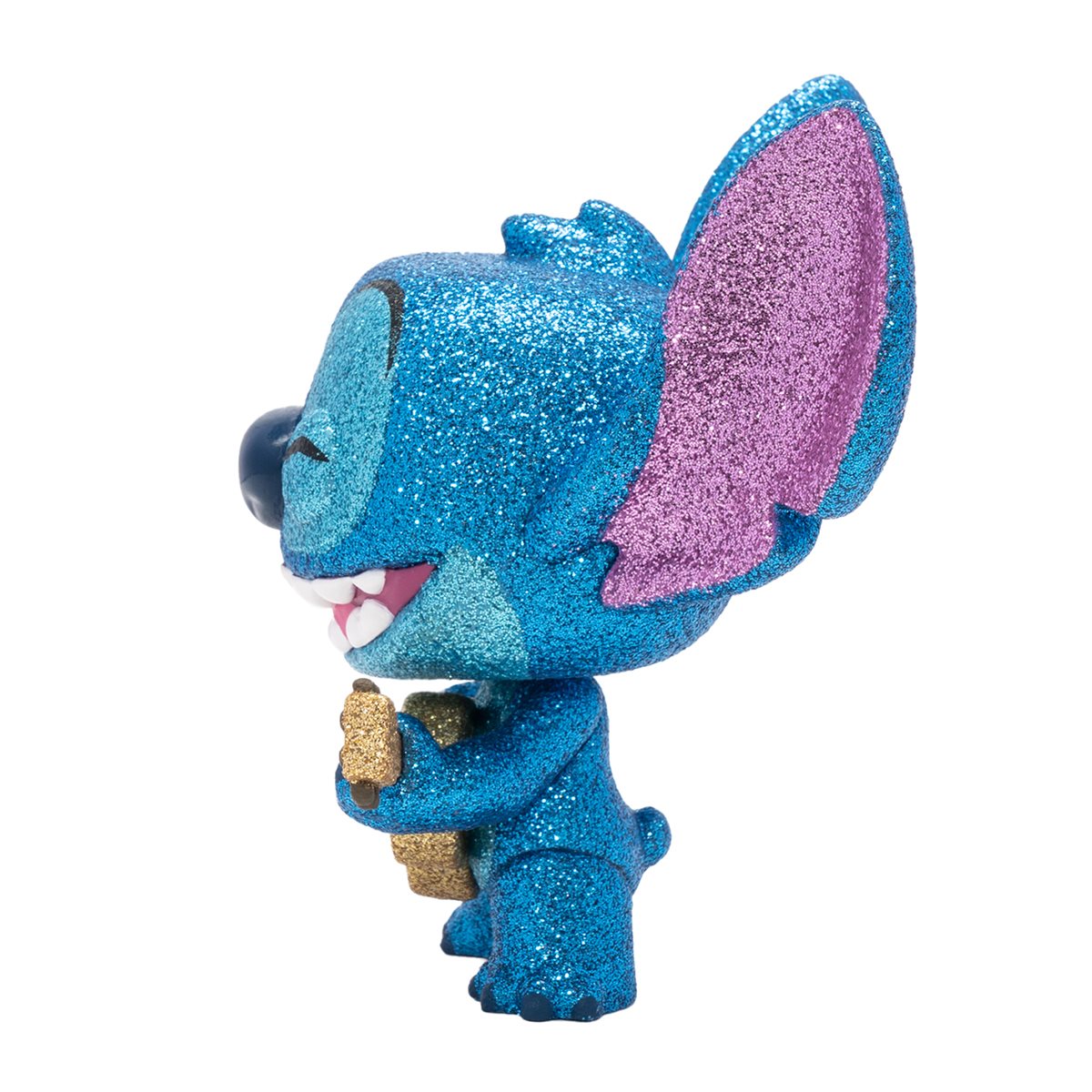 Lilo & Stitch Stitch with Ukulele Diamond Glitter Funko Pop! Vinyl Figure - Entertainment Earth Exclusive