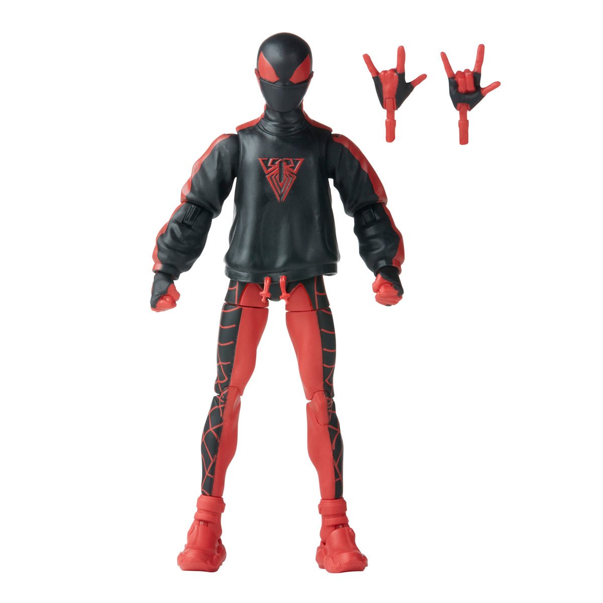 Spider-Man Retro Marvel Legends Miles Morales Spider-Man 6-Inch Action Figure