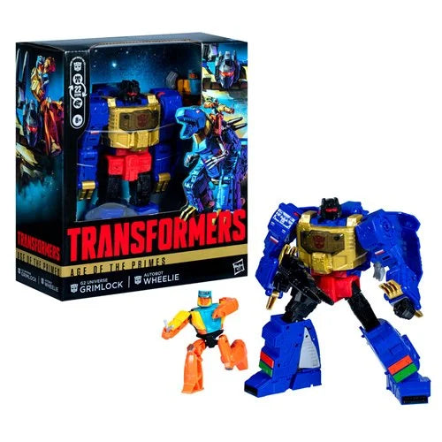 Transformers - Generation Age of the Primes - G2 Universe Grimlock and Autobot Weelie