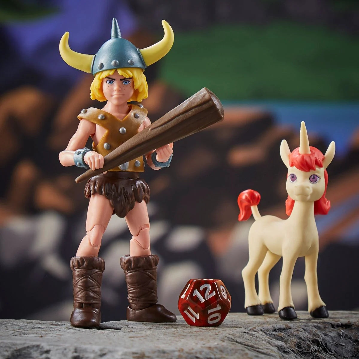 Dungeons & Dragons Cartoon Series Bobby and Uni 6-Inch Action Figures