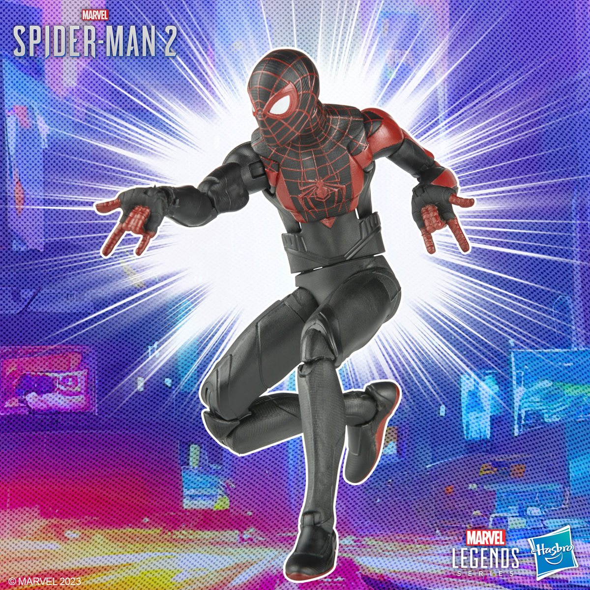 Spider-Man Marvel Legends Gamerverse Miles Morales 6-Inch Action Figure