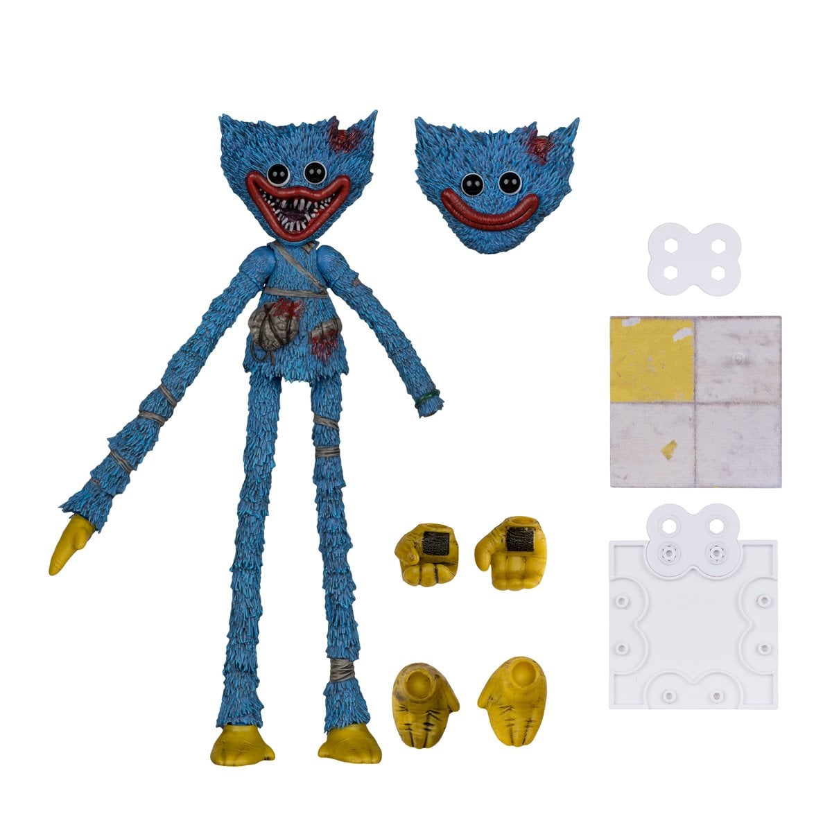 Mcfarlane - Poppy Playtime - Wave 1 - Huggy Wuggy (Ruined) - 7 inch Action Figure
