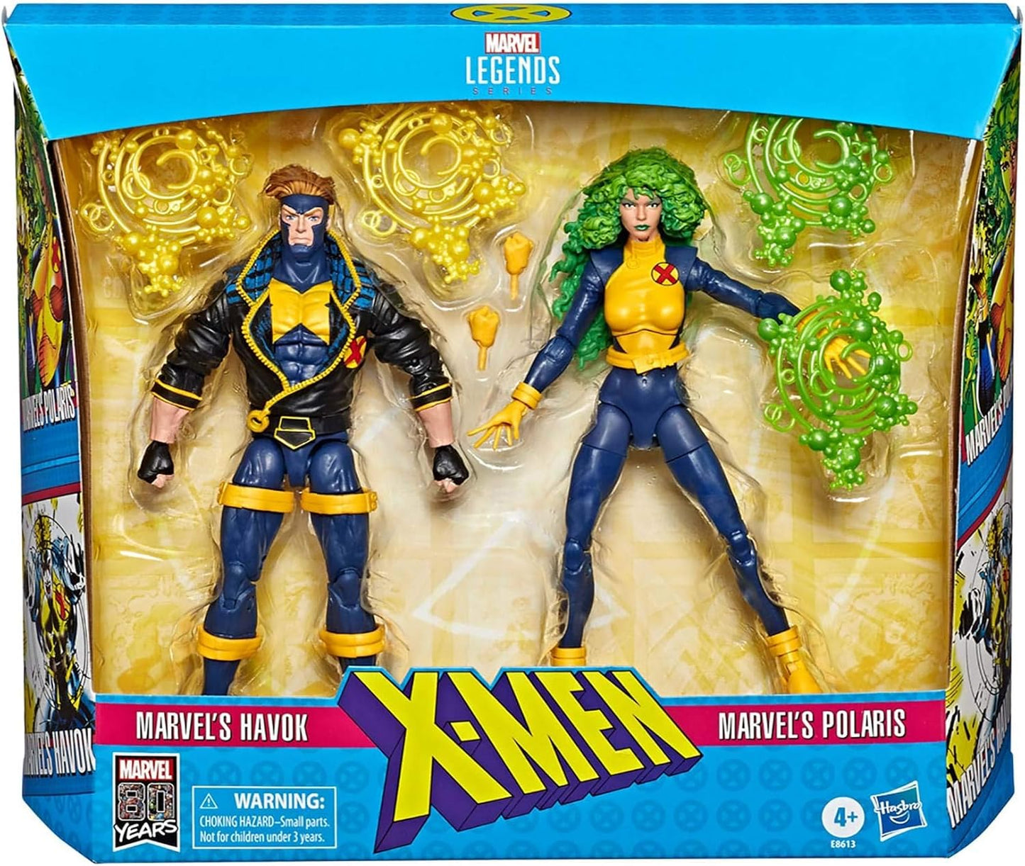 Marvel Classic - X-Men - Marvel's Havok and Marvel's Polaris - 2 PK