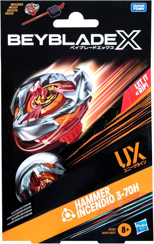 Beybalde X - Hammer - Incendio 3-70H - UX Starter Pack Set