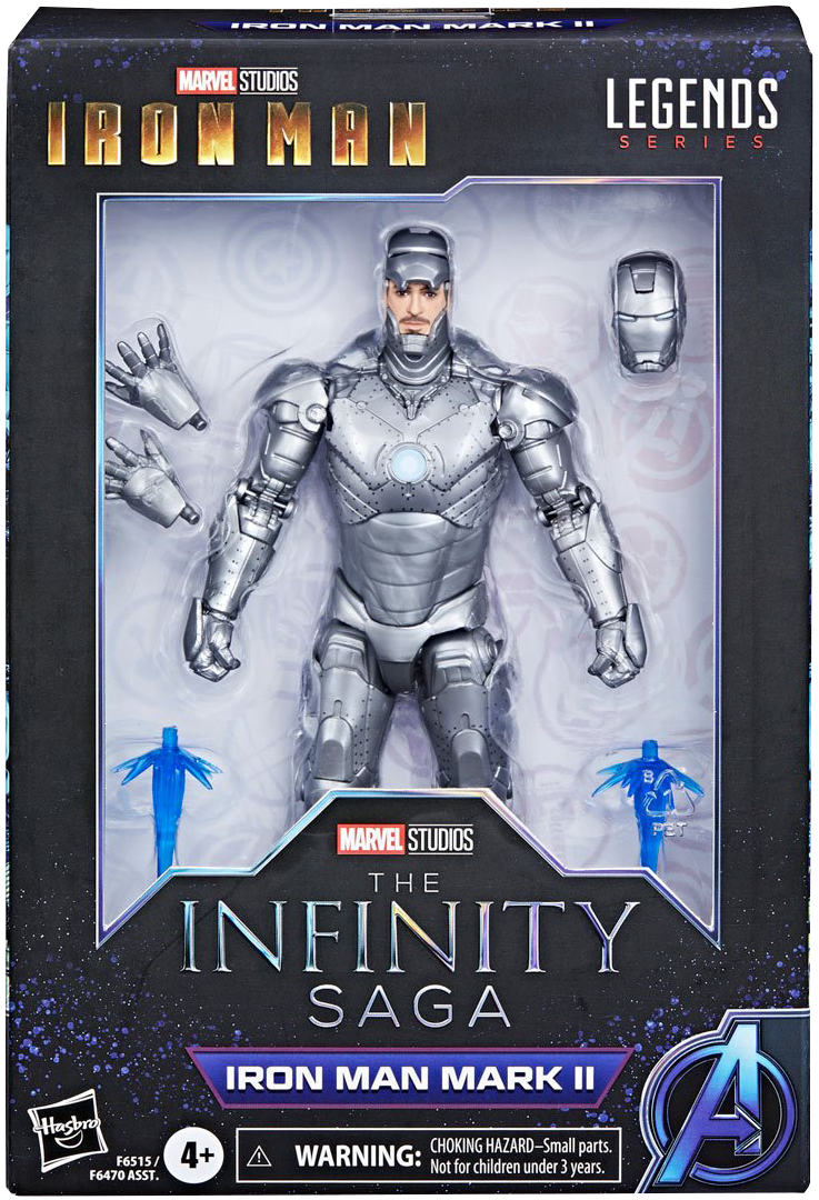 Iron Man Marvel Legends Iron Man Mark II 6-Inch Action Figure