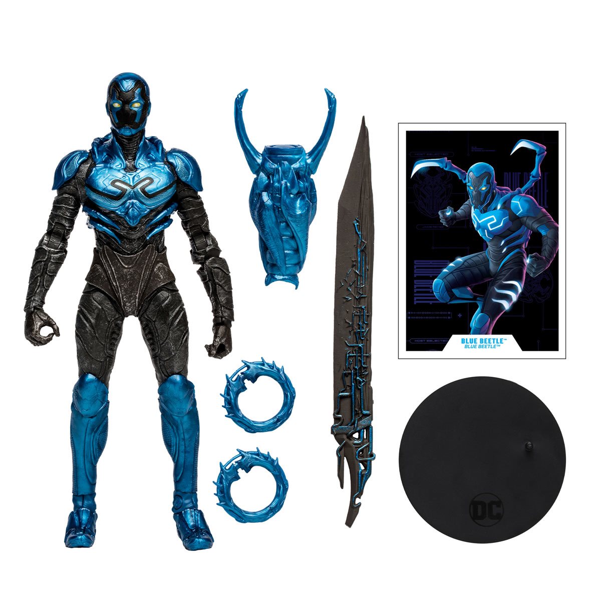 DC Blue Beetle Movie Blue Beetle 7-Inch Scale Action Figure
