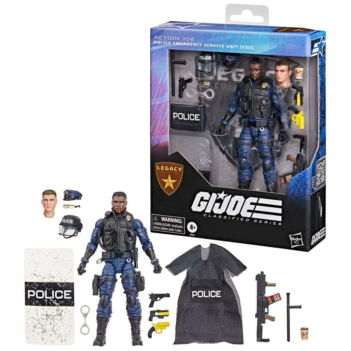 G.I. Joe -  Classified Series -  Legacy Collection -  Police Emergency Service Unit (ESU) -  6-Inch Action Figure